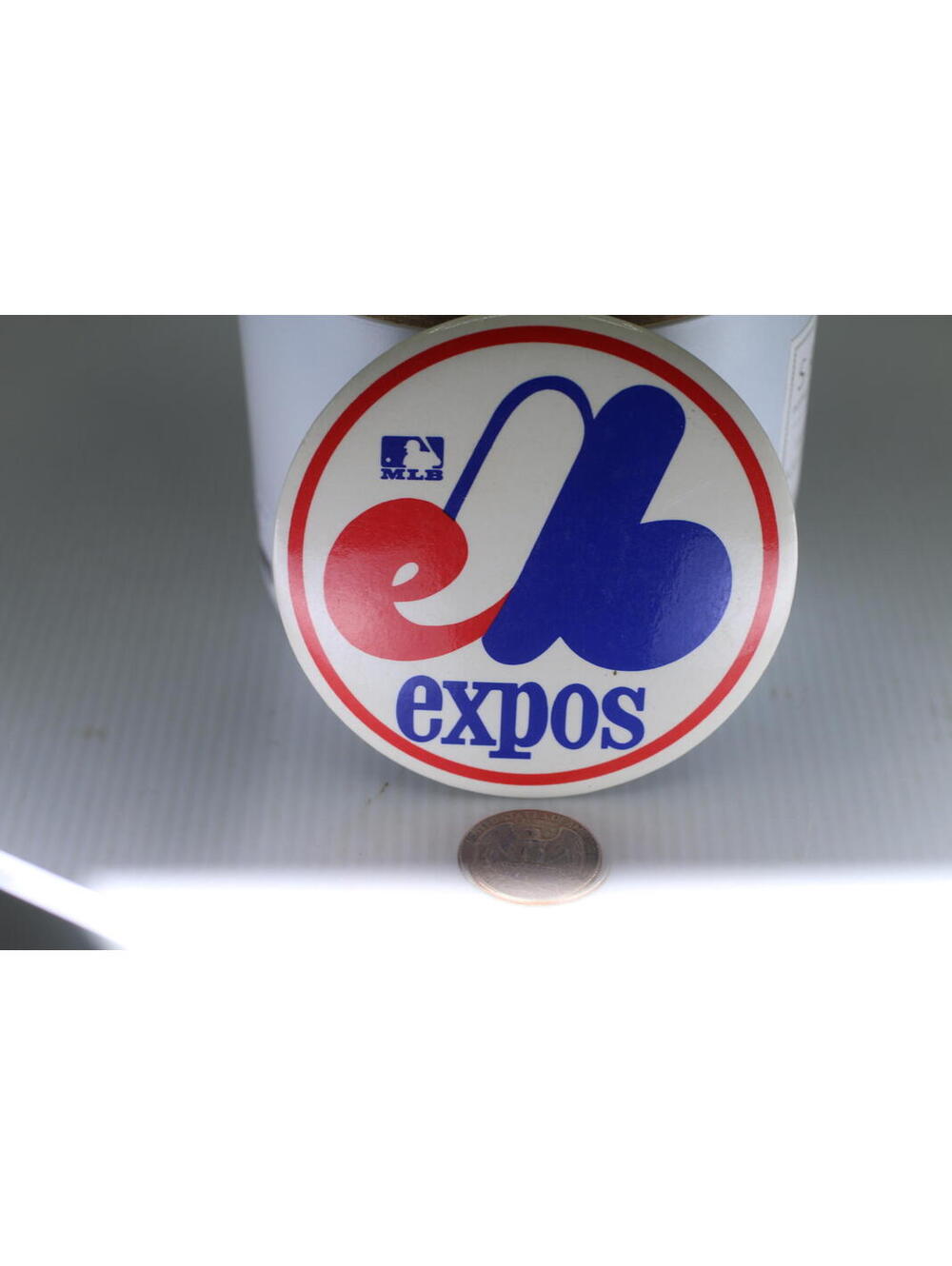 Vintage Montreal Expos Vintage Logo Sticker baseball team Canada QUébec players